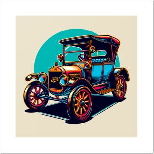 Ford Model T Posters and Art